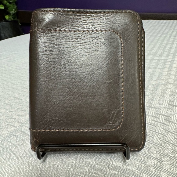 Louis Vuitton brown men’s bifold wallet - Picture 1 of 9